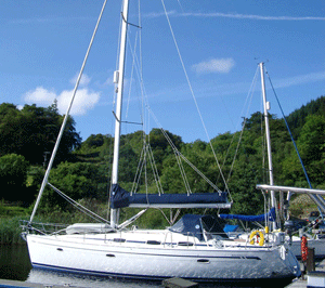 Jeanne is our 2005 model Bavaria 42 Cruiser, a comfortable 8 berth boat which has been coded for six.